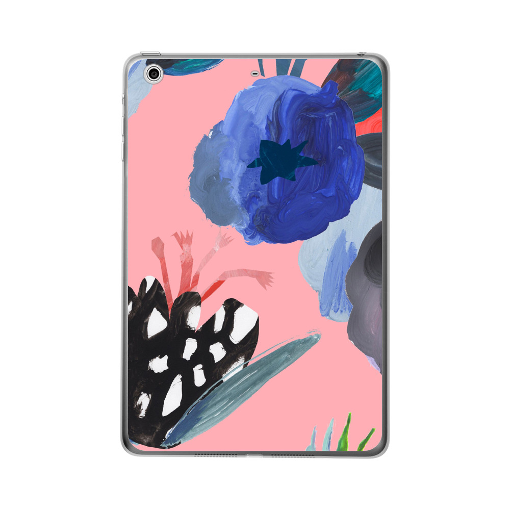 カラフルな抽象的な花 iPad (第7/8/9世代)オリジナルケース