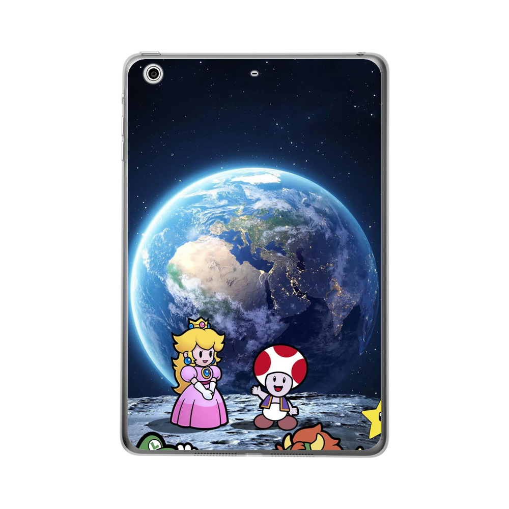 宇宙とゲームキャラ iPad (第7/8/9世代)オリジナルケース