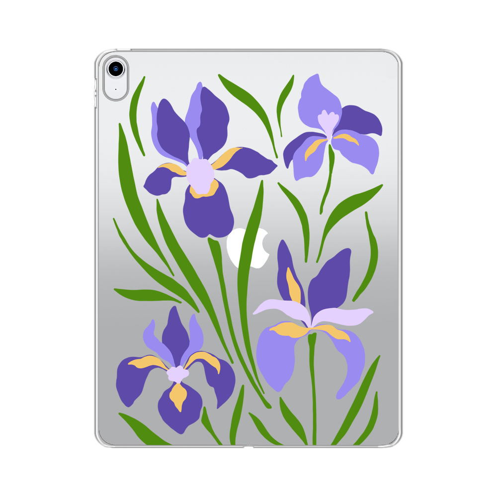 紫色の花 purple-iris 紫色の花 purple-iris