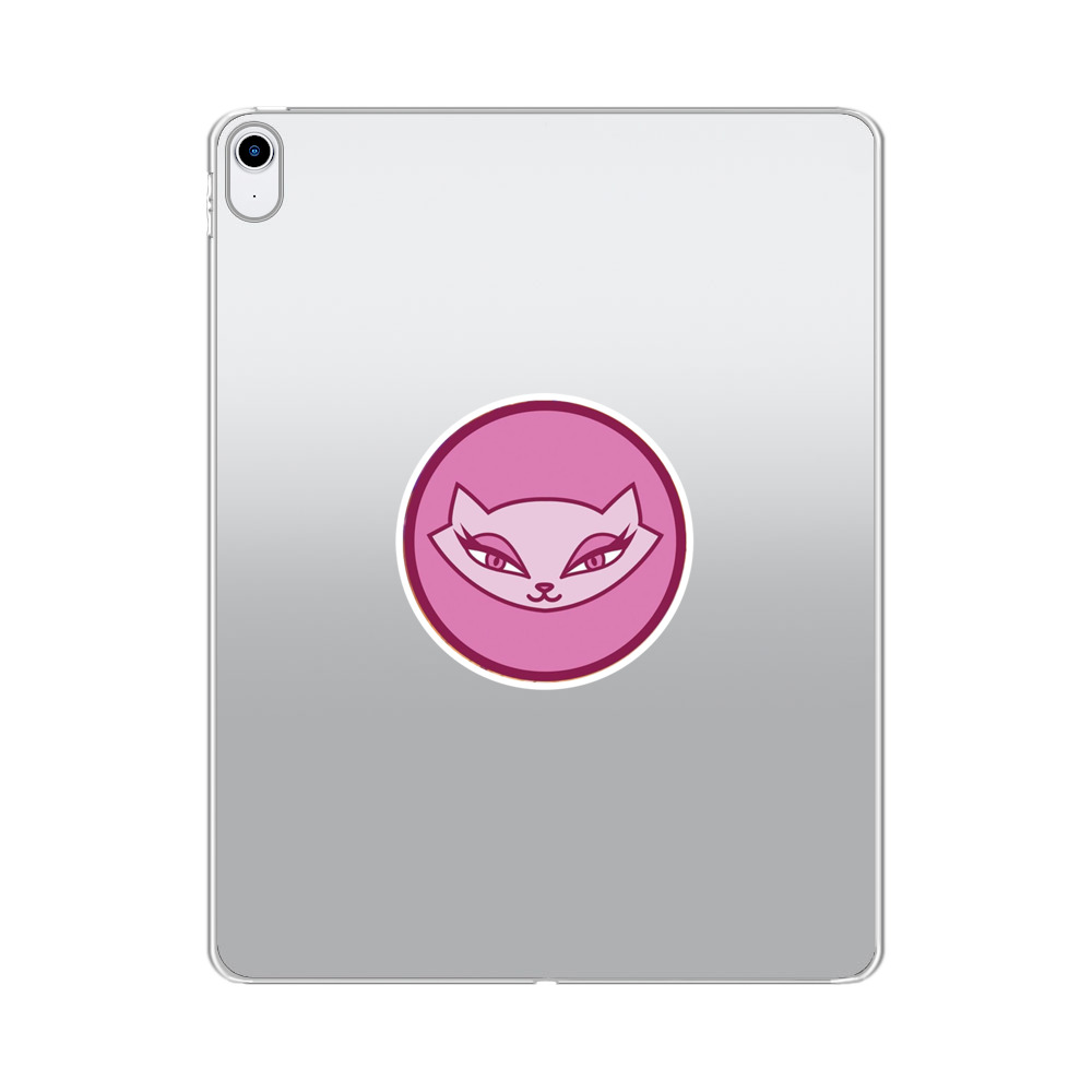 ピンクのキツネの顔 iPad (第10世代)オリジナルケース