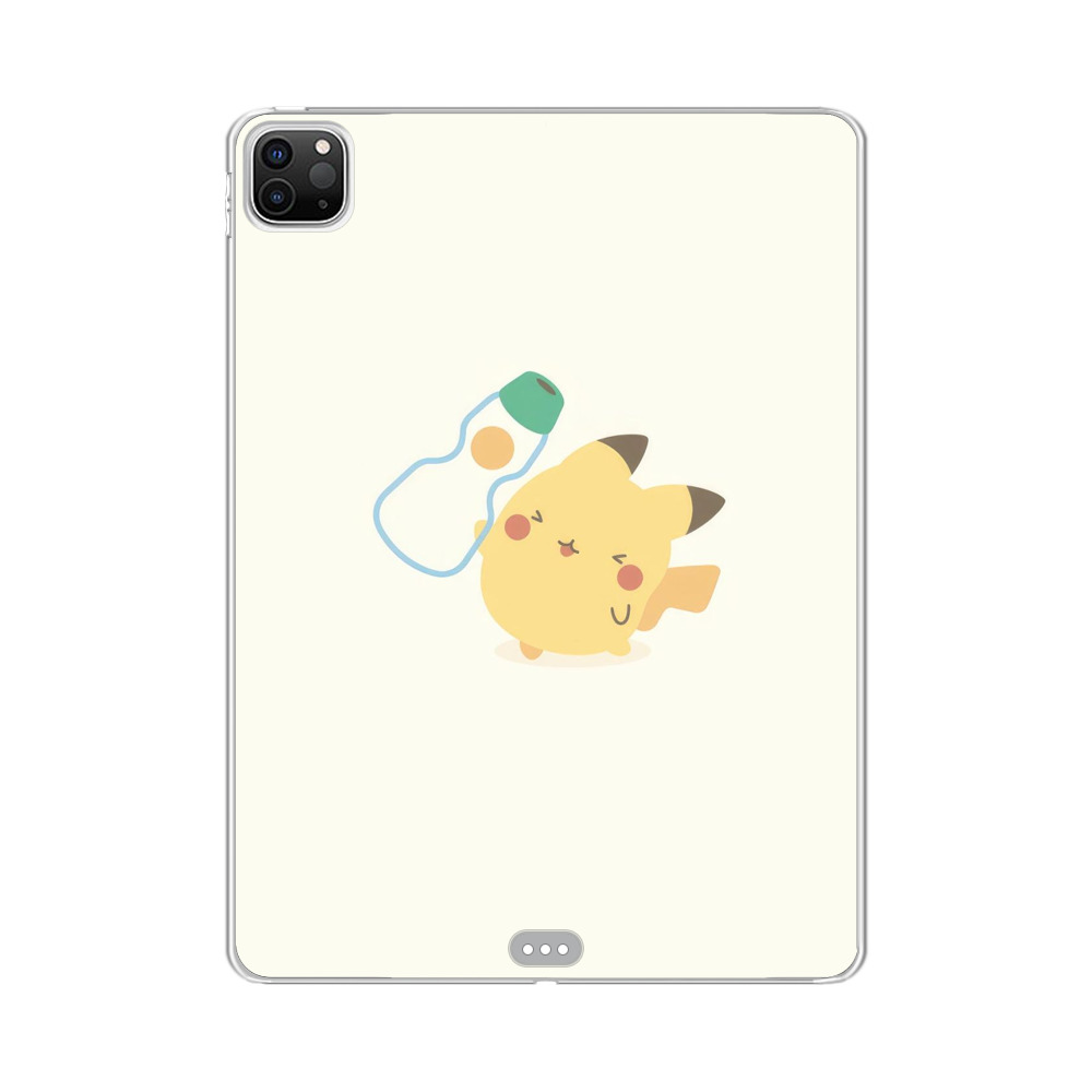 ミルク瓶とピカチュウ iPad Pro 11-inch (第2/3/4世代)オリジナルケース