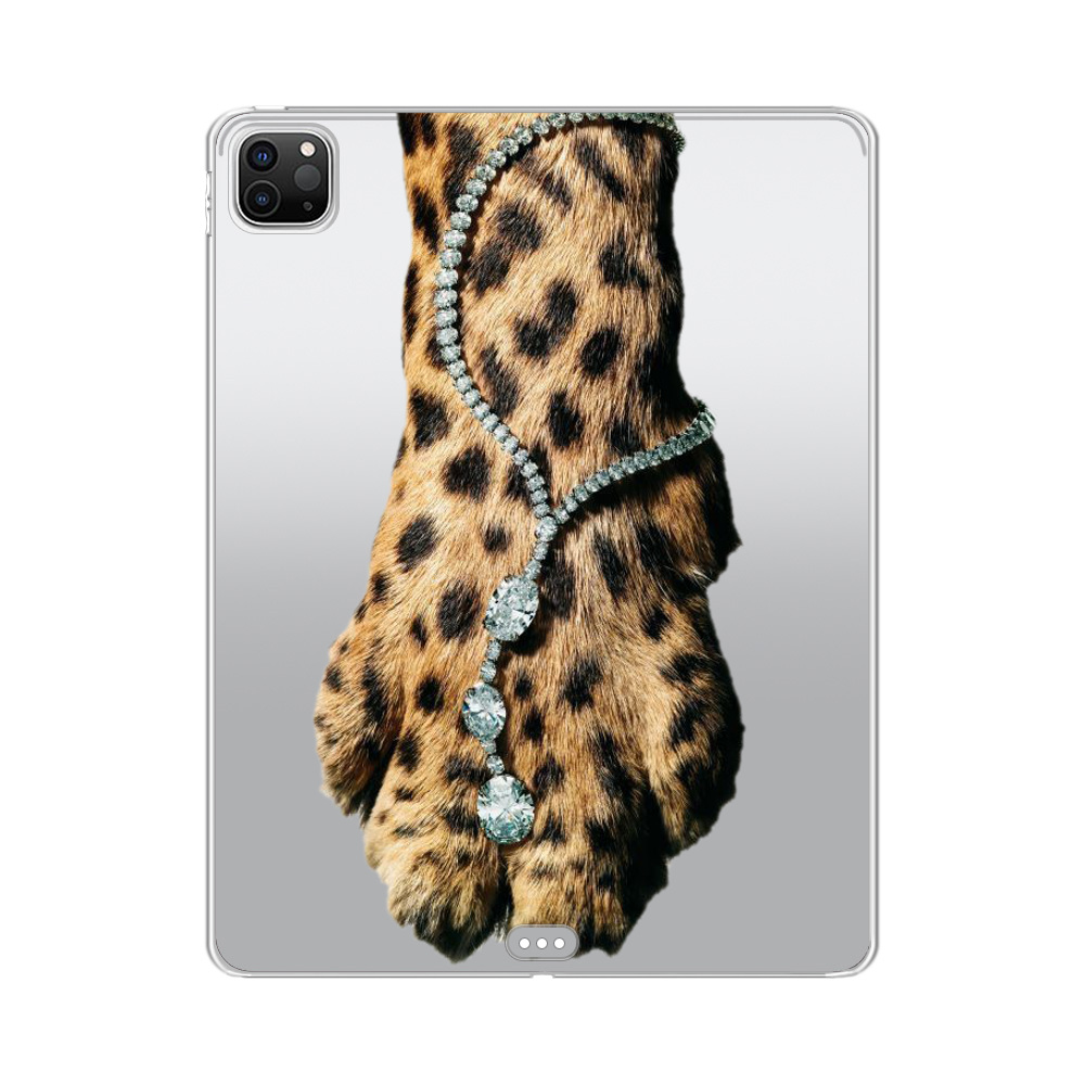 ヒョウの足と宝石のブレスレット leopard-diamond ヒョウの足と宝石のブレスレット leopard-diamond