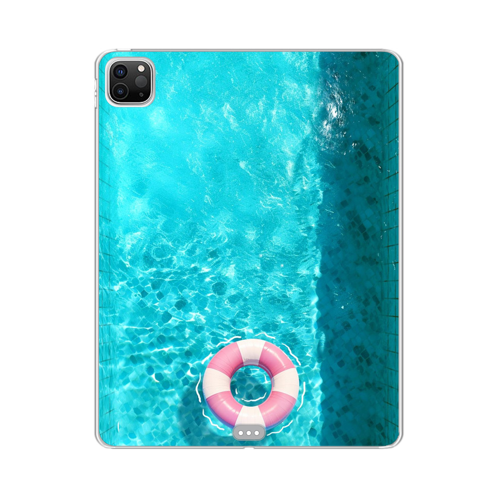 プールの青と浮き輪 iPad Pro 12.9-inch (第5世代)オリジナルケース