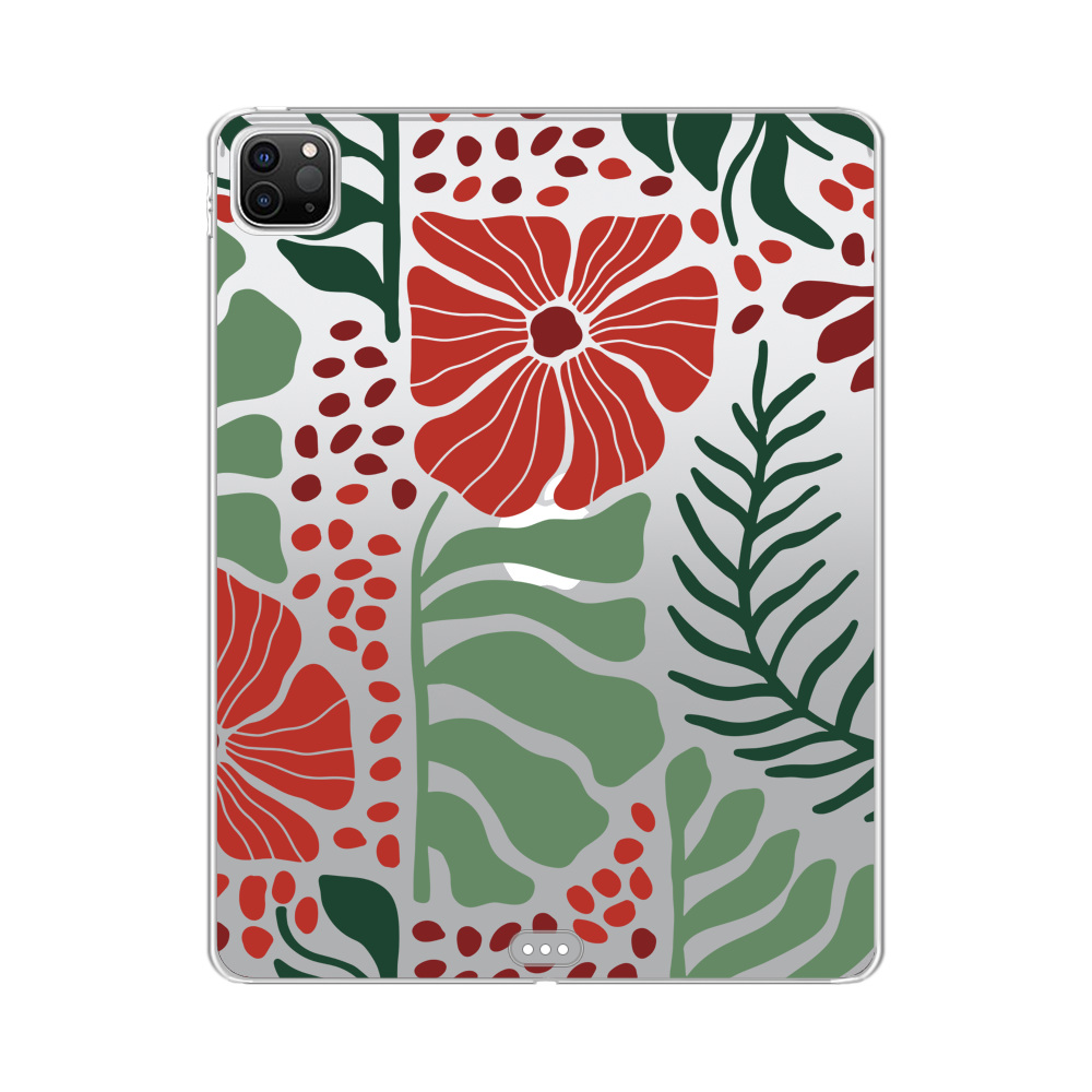 花と葉のデザイン iPad Pro 12.9-inch (第5世代)オリジナルケース