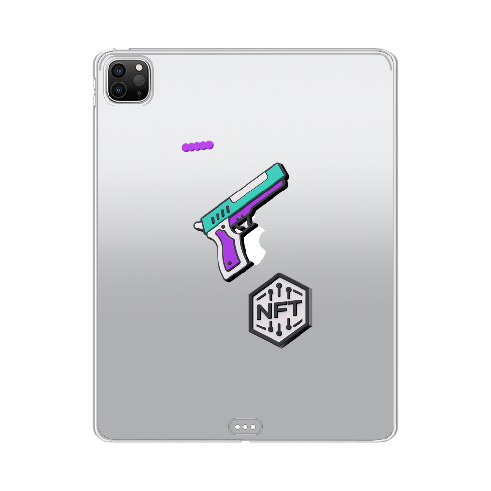 カラフルな銃のイラスト iPad Pro 12.9-inch (第5世代)オリジナルケース