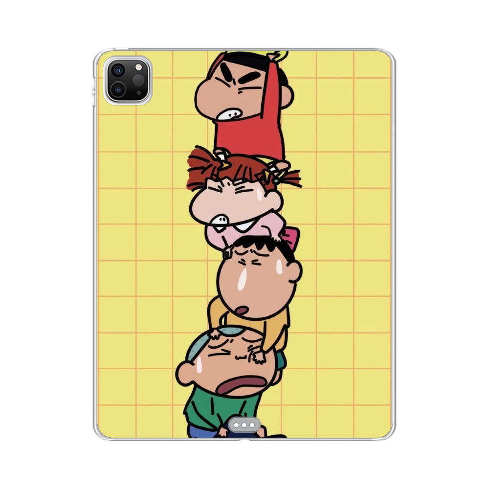 クレヨンしんちゃん積み重ねキャラ iPad Pro 12.9-inch (第5世代)オリジナルケース