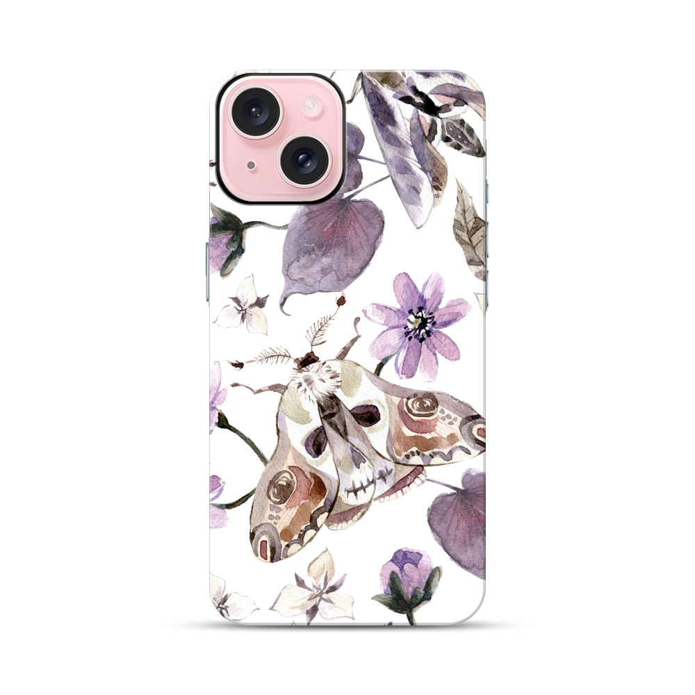 flower iPhone 15オリジナル耐衝撃ケース