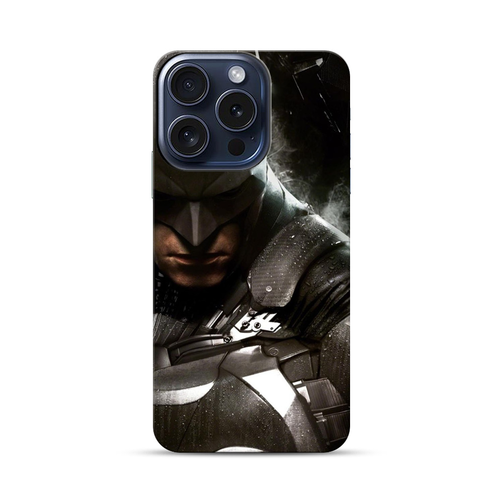 バットマンの姿 iPhone 15 Proオリジナル耐衝撃ケース