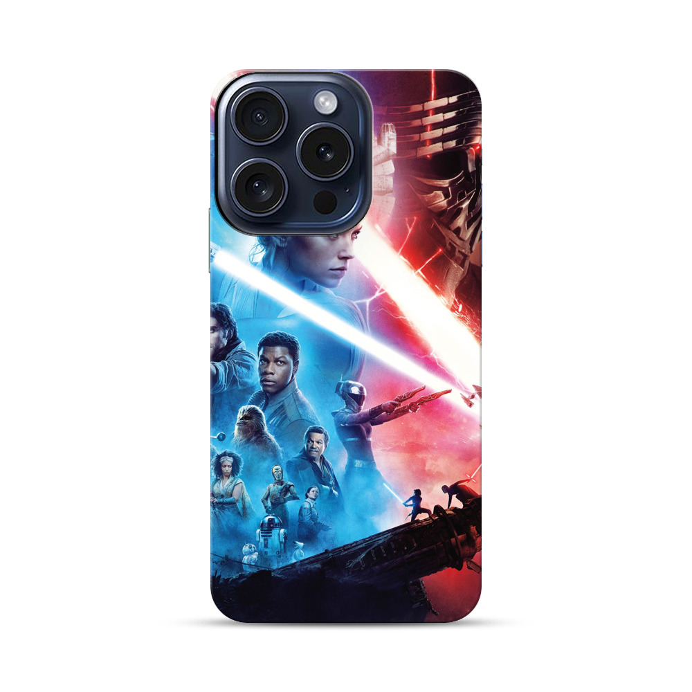 スターウォーズ戦闘シーン iPhone 15 Proオリジナル耐衝撃ケース