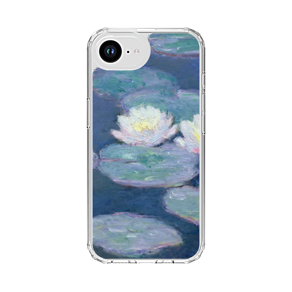 睡蓮の絵画 iPhone 16eオリジナルケース