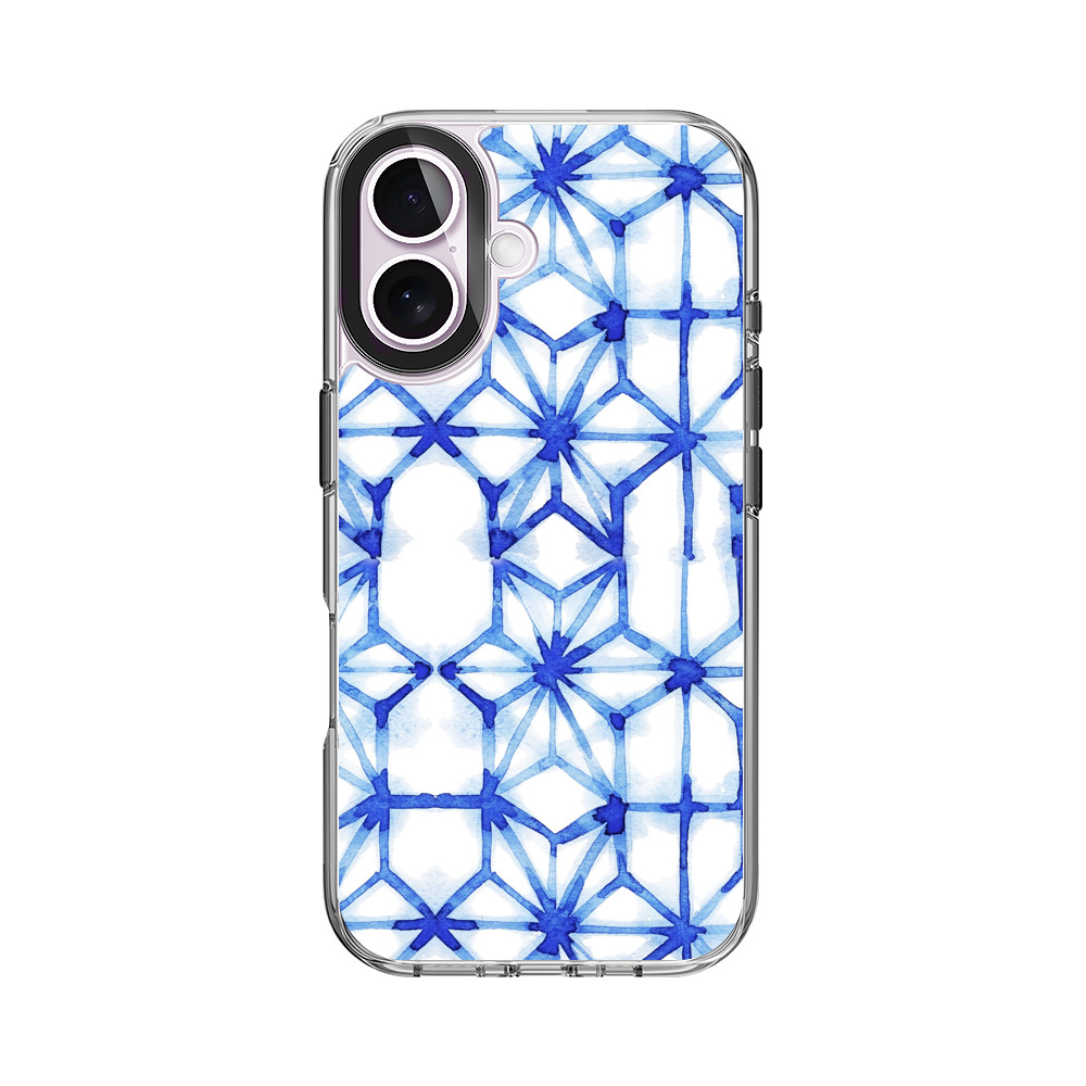 青い水彩のパターン crystal-patterns 青い水彩のパターン crystal-patterns