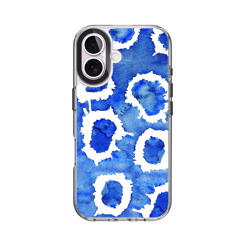 青い水彩のパターン blue-cells 青い水彩のパターン blue-cells