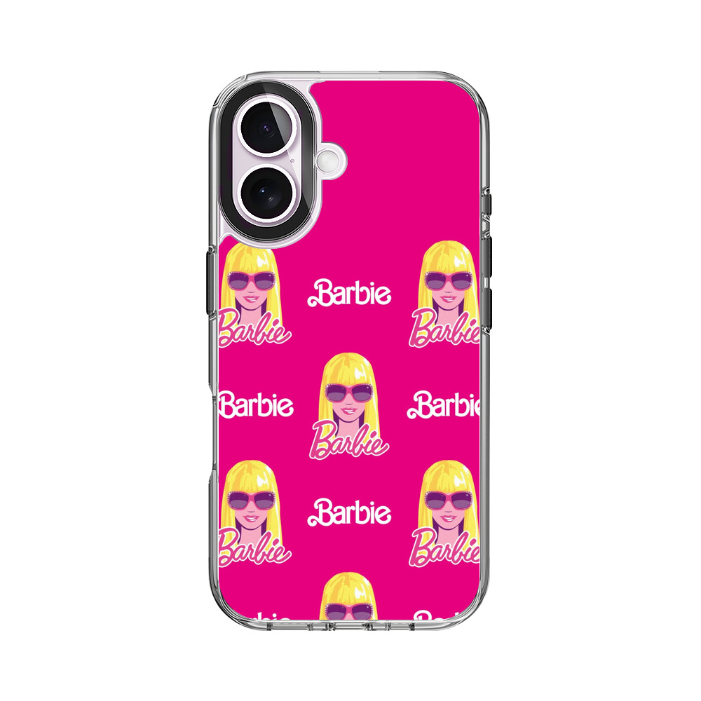 バービーのサングラス顔 iPhone 17オリジナルケース