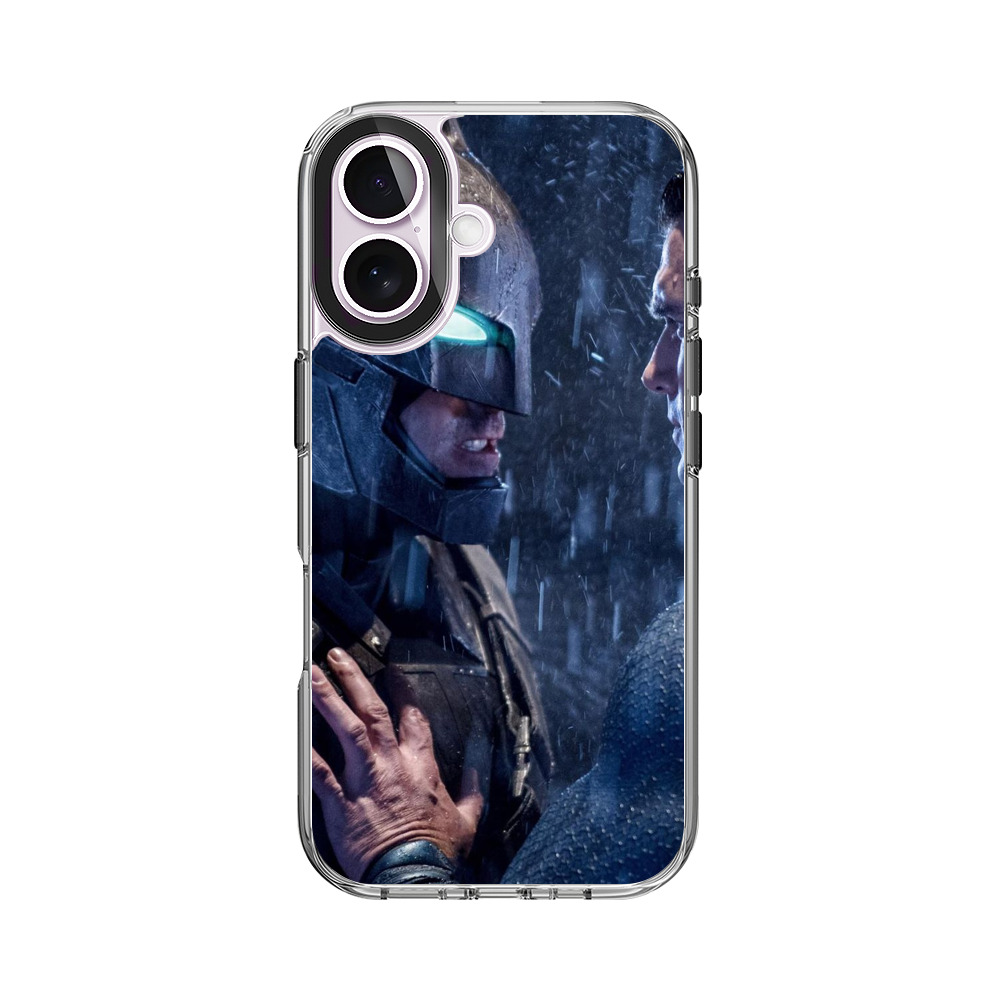 バットマンとスーパーマン対峙 iPhone 17オリジナルケース