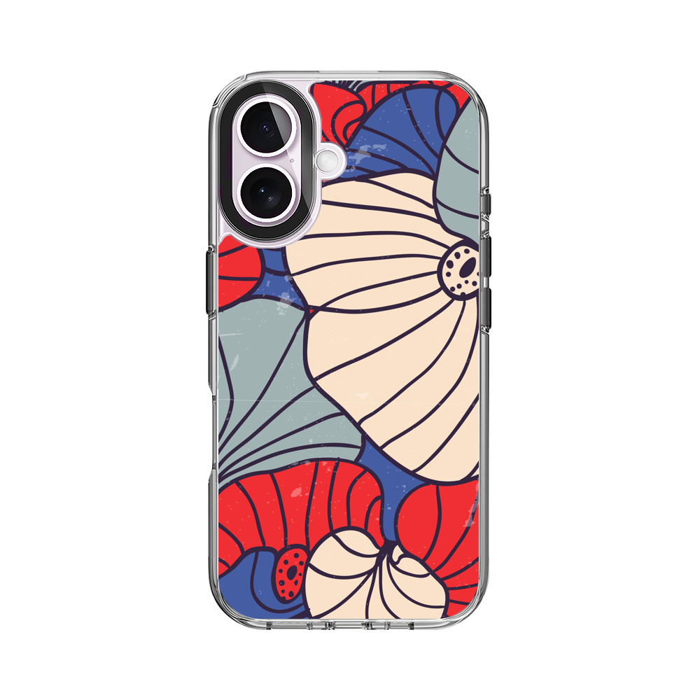 貝の模様 iPhone 17オリジナルケース