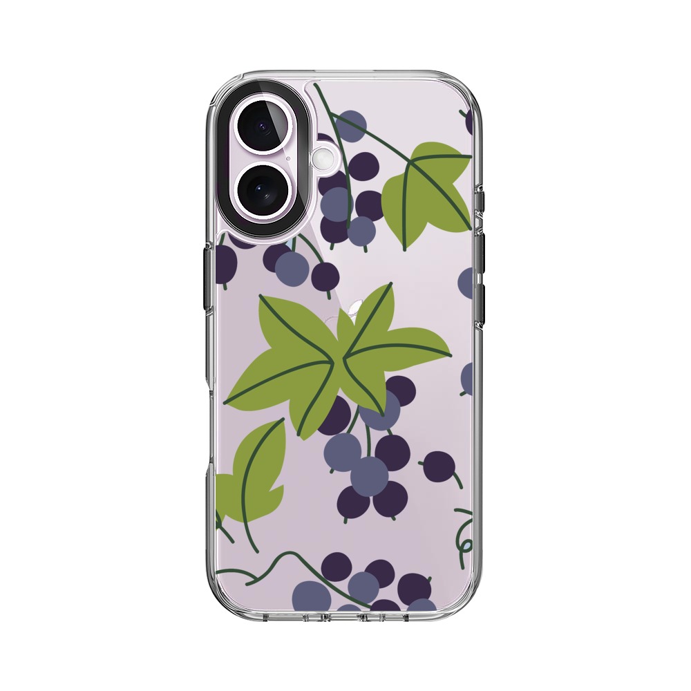 ブドウの葉と果実 iPhone 17オリジナルケース