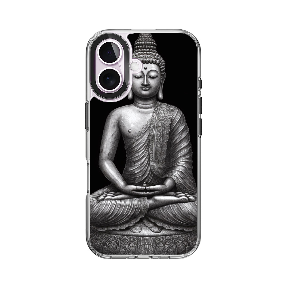 瞑想の仏像 iPhone 17オリジナルケース