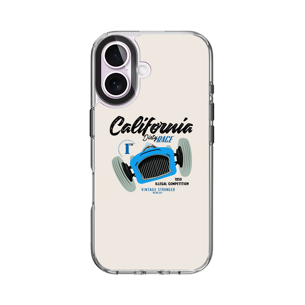 カリフォルニアのヴィンテージレースカー iPhone 17オリジナルケース