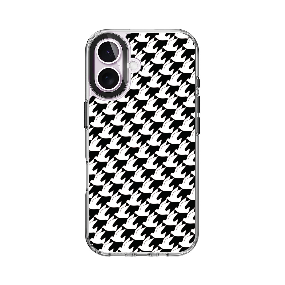 千鳥格子模様 iPhone 17オリジナルケース