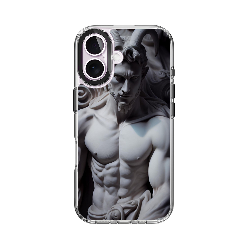 力強い胸像彫刻 iPhone 17オリジナルケース