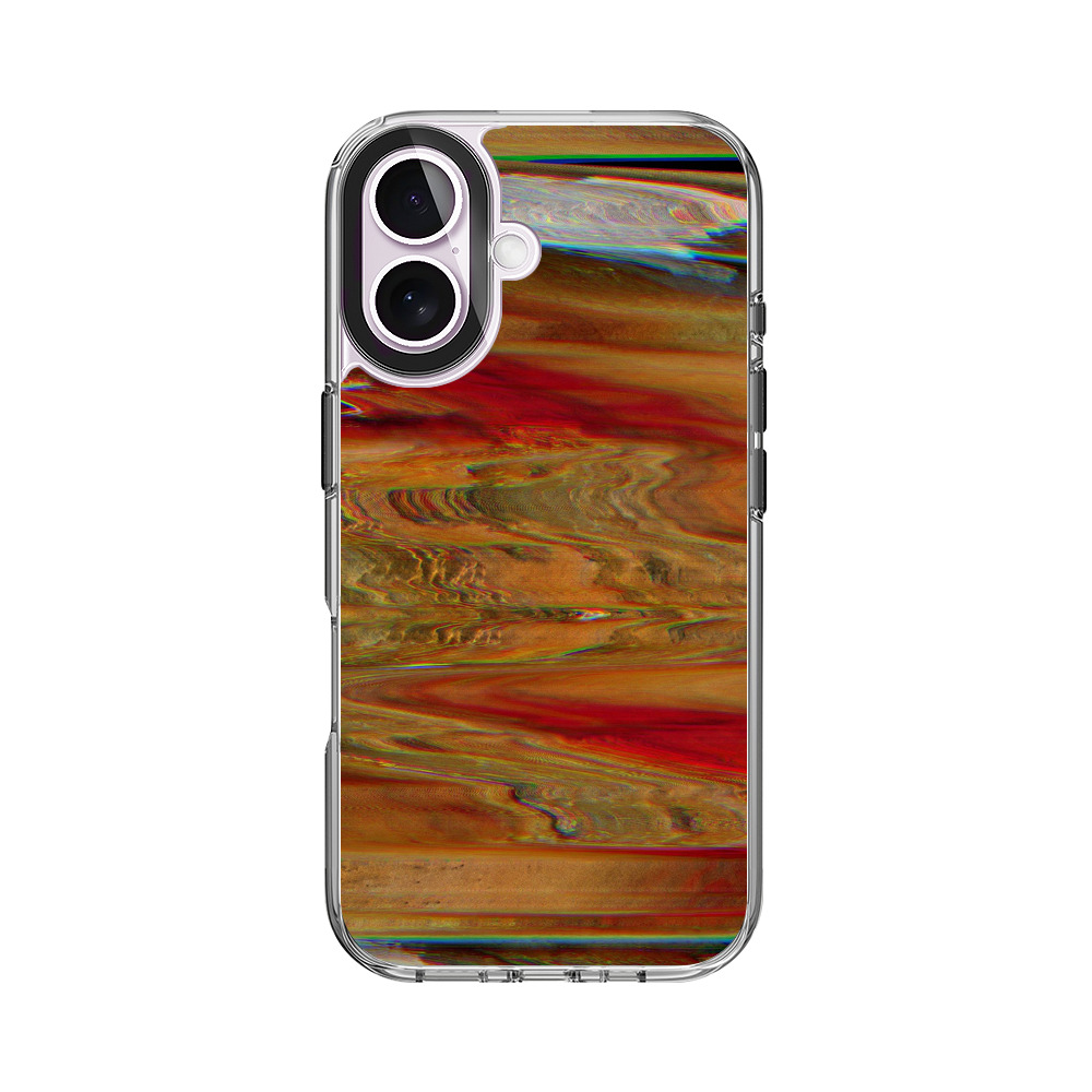 抽象的な波紋模様 iPhone 17オリジナルケース