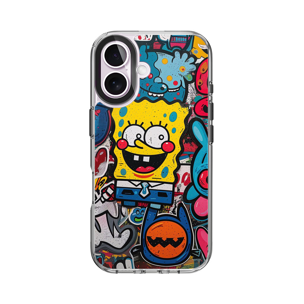 カラフルグラフィティ iPhone 17オリジナルケース