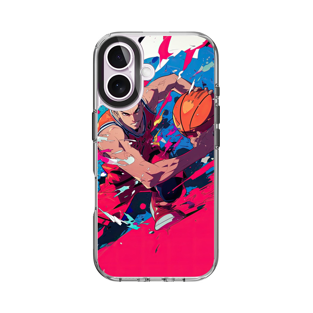 バスケ躍動選手 iPhone 17オリジナルケース