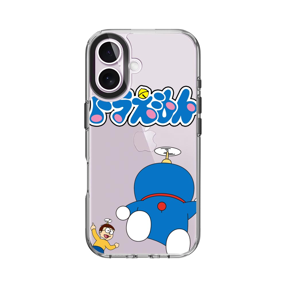 ドラえもんロゴとヘリ iPhone 17オリジナルケース