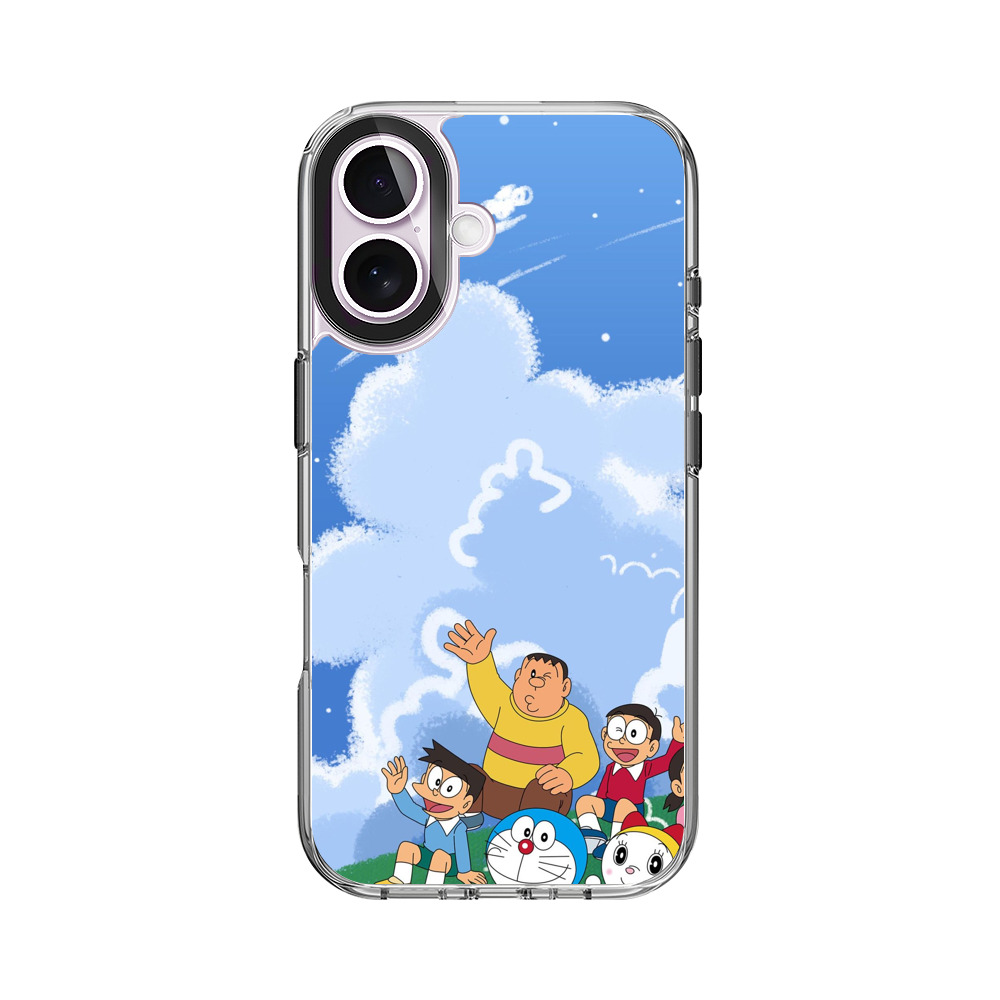 ジャイアンとのび太の雲空 iPhone 17オリジナルケース