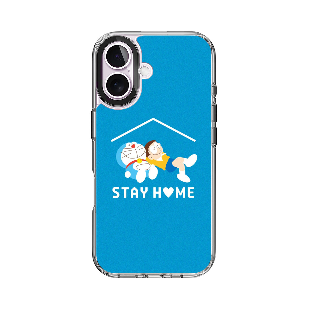 ドラえもんとのび太のステイホーム iPhone 17オリジナルケース