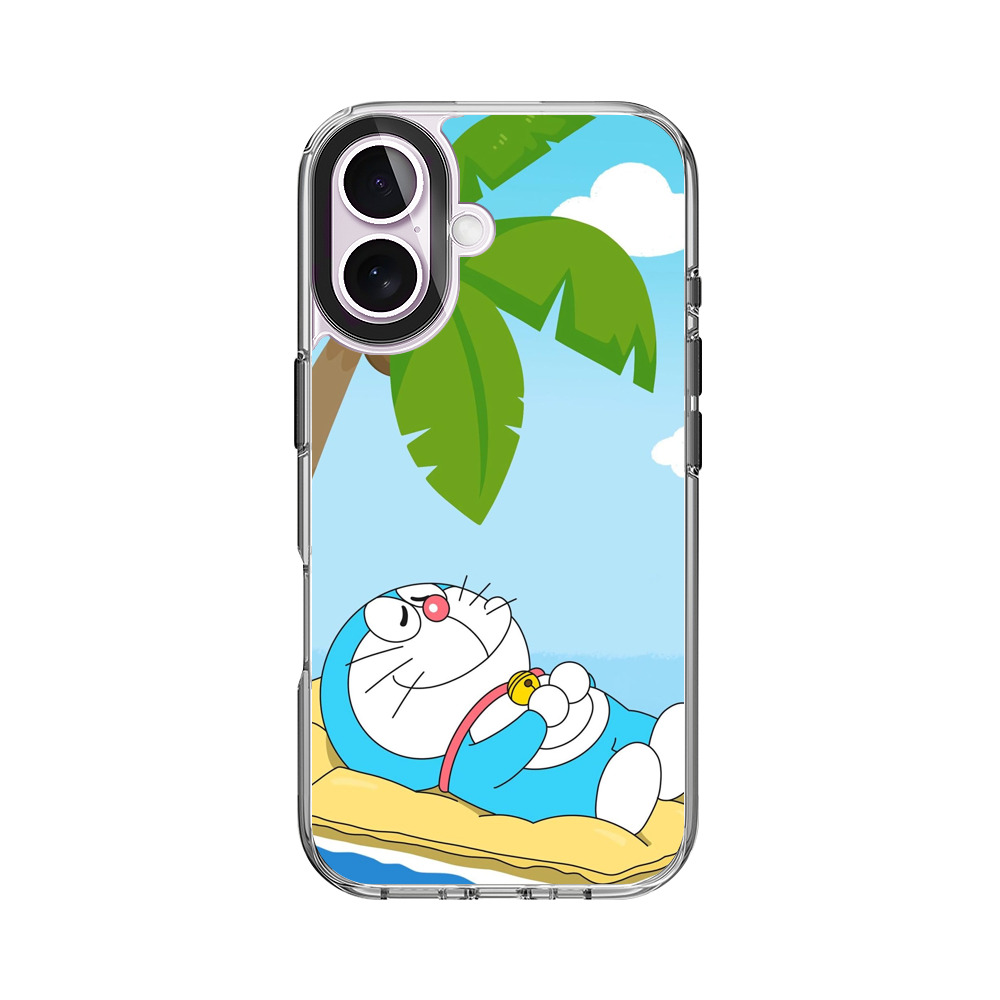 ヤシの木とドラえもん iPhone 17オリジナルケース