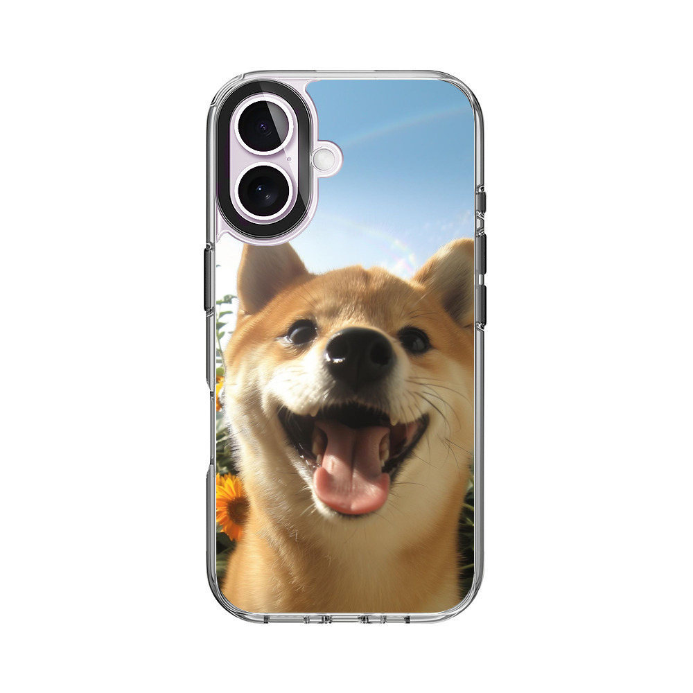 笑顔の柴犬 iPhone 17オリジナルケース