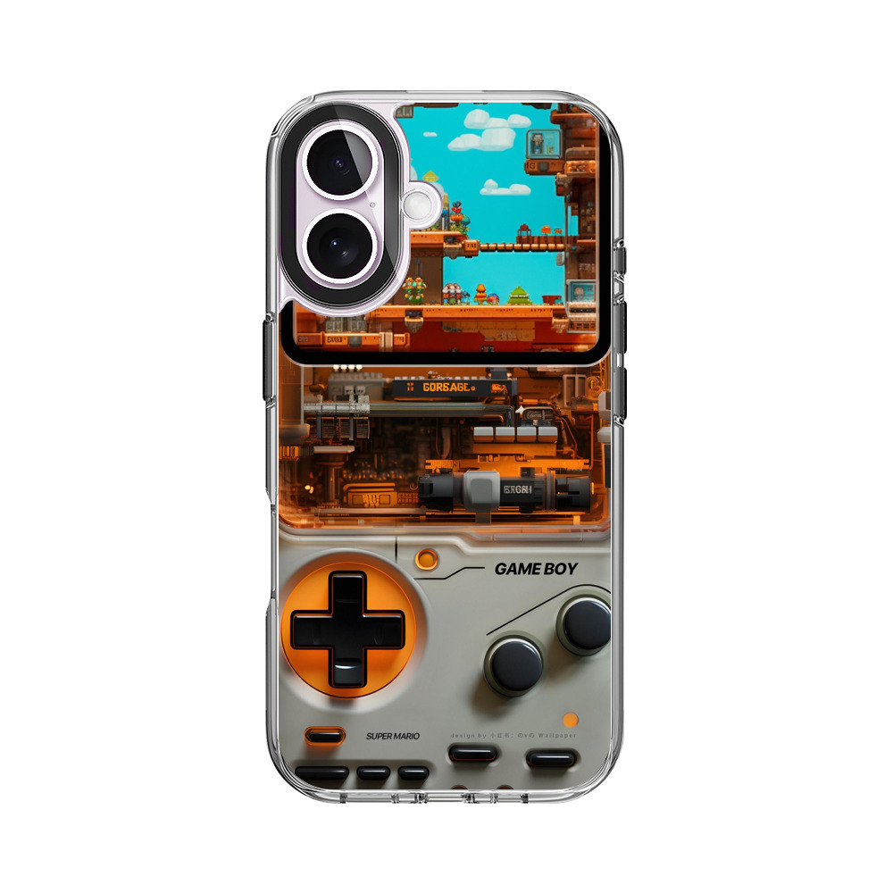 透明ゲームボーイ内部 iPhone 17オリジナルケース