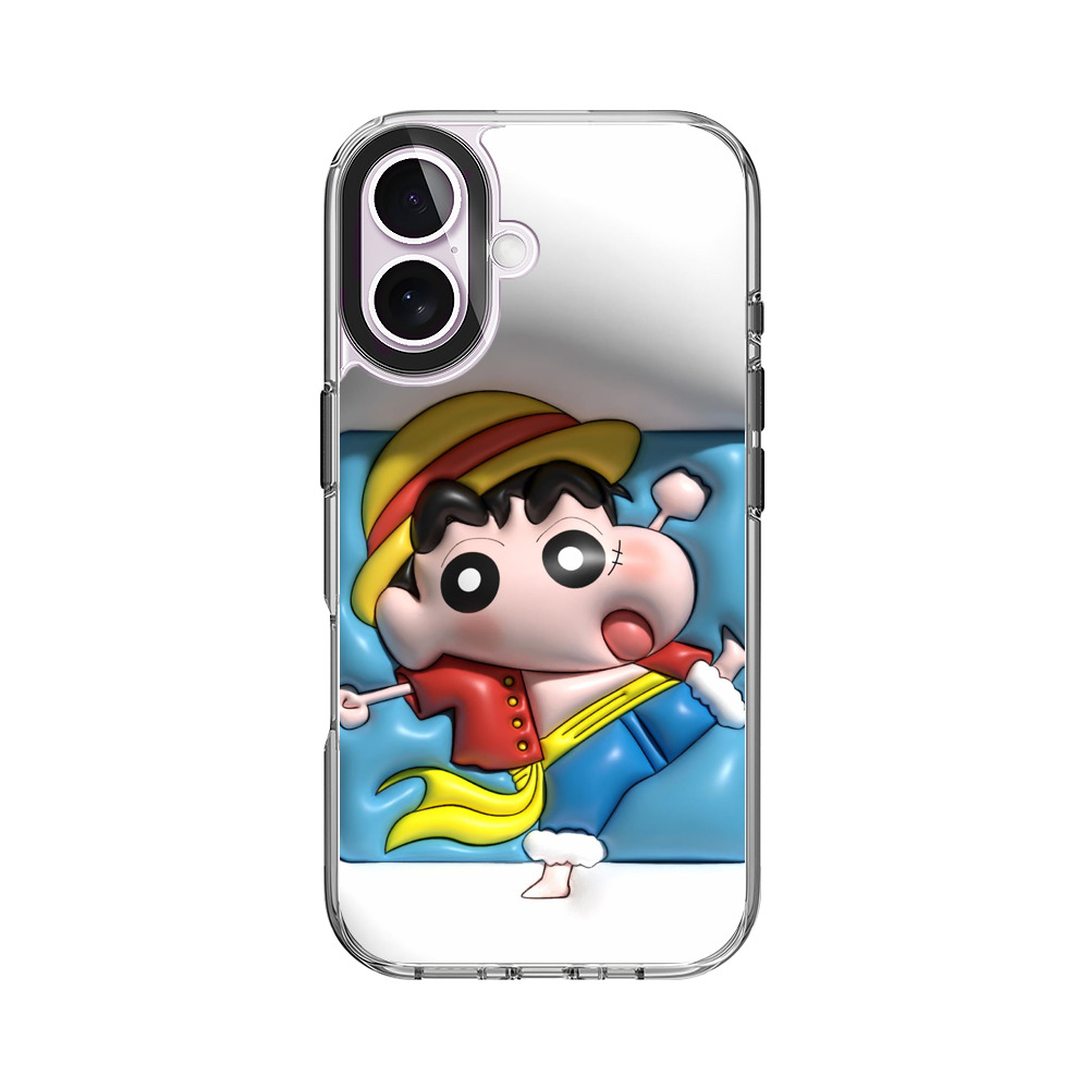 元気アニメキャラクター iPhone 17オリジナルケース