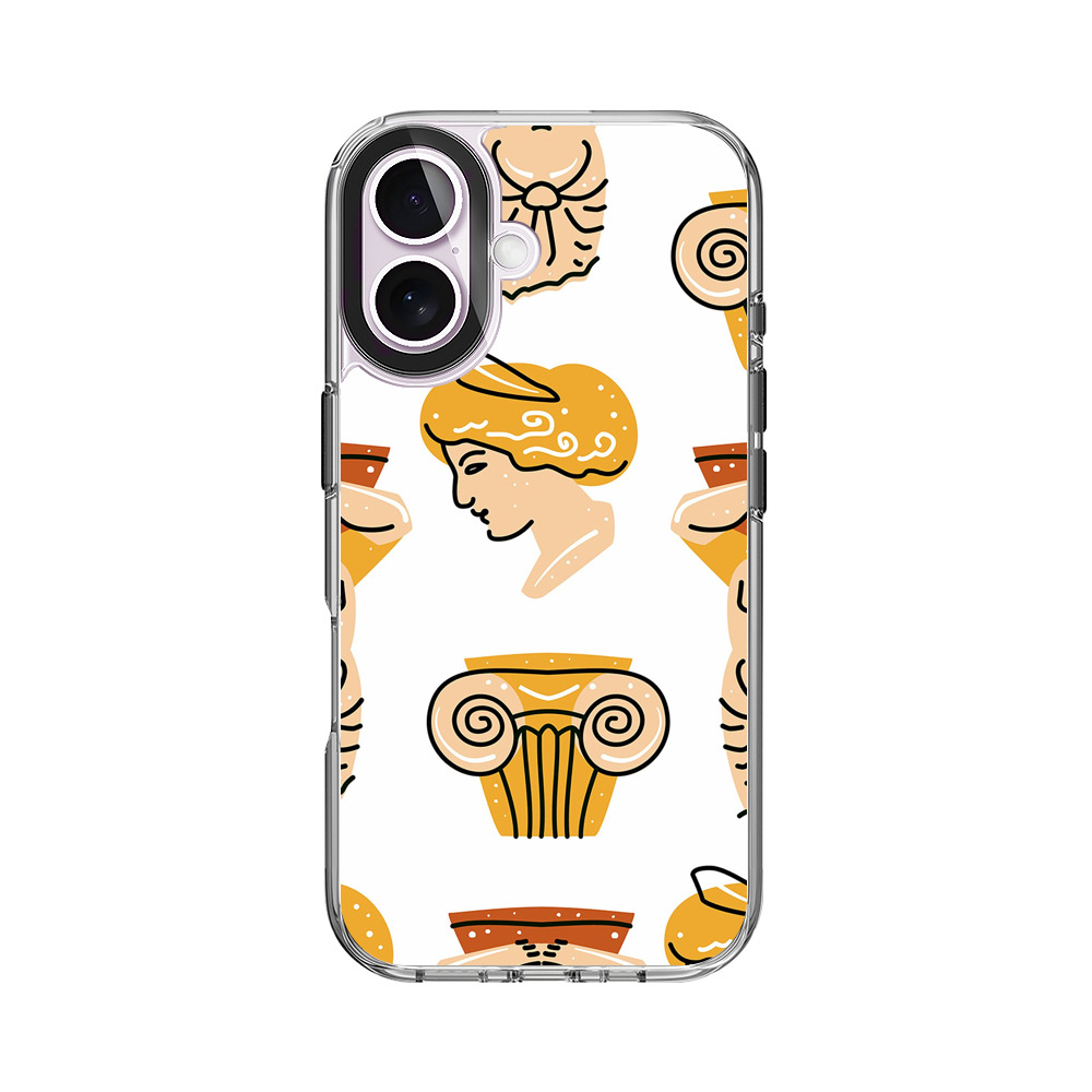 ギリシャ古典模様パターン iPhone 17オリジナルケース