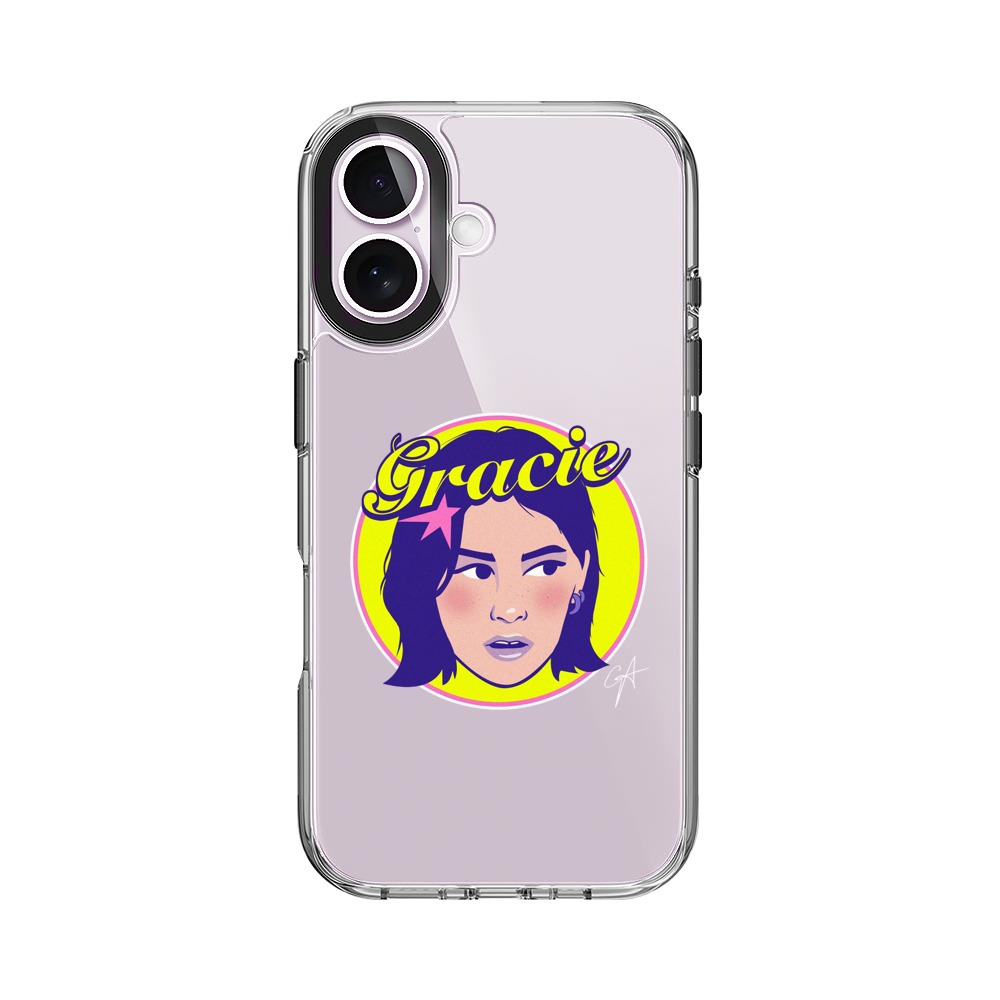 グレイシーのイラスト iPhone 17オリジナルケース