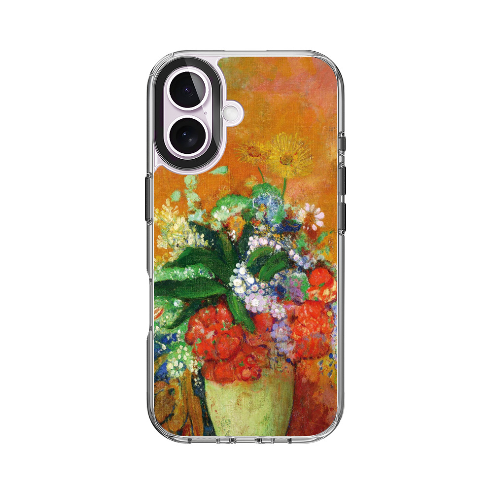 色鮮やかな花のブーケ iPhone 17オリジナルケース