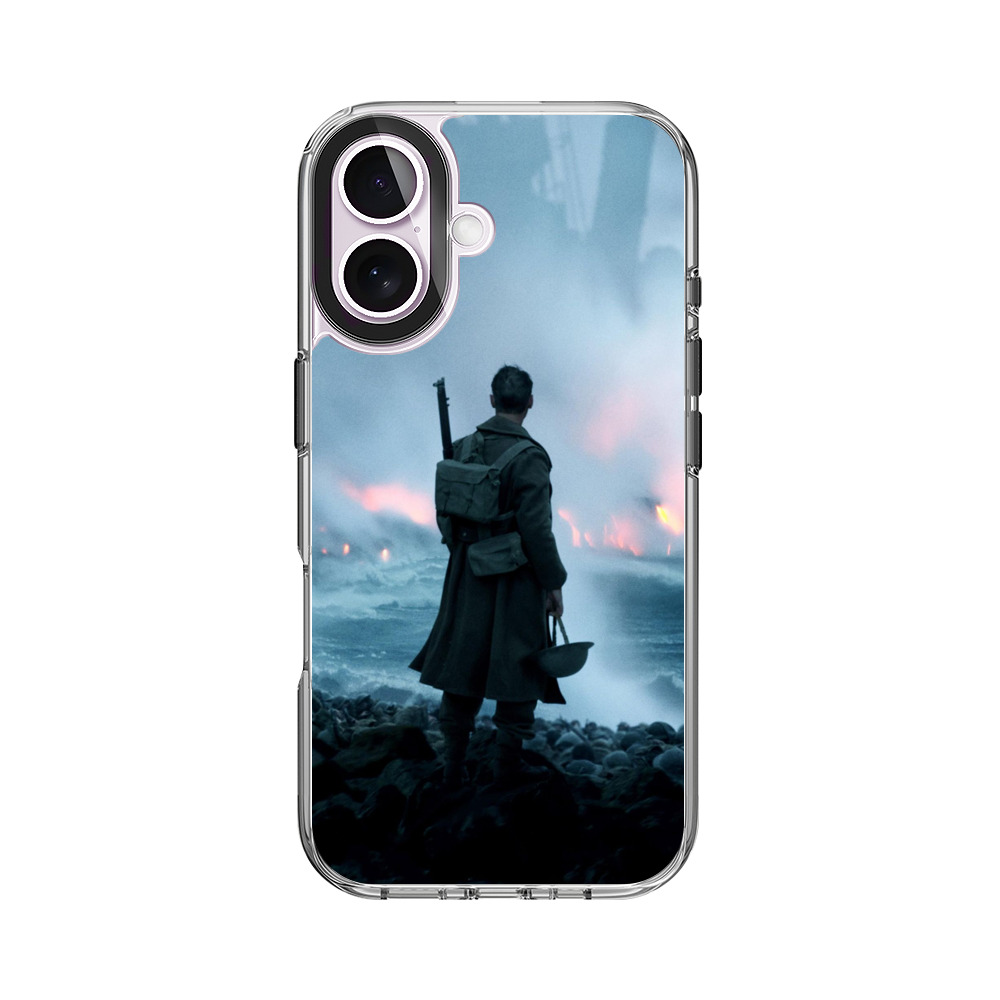 荒波の兵士の後ろ姿 iPhone 17オリジナルケース
