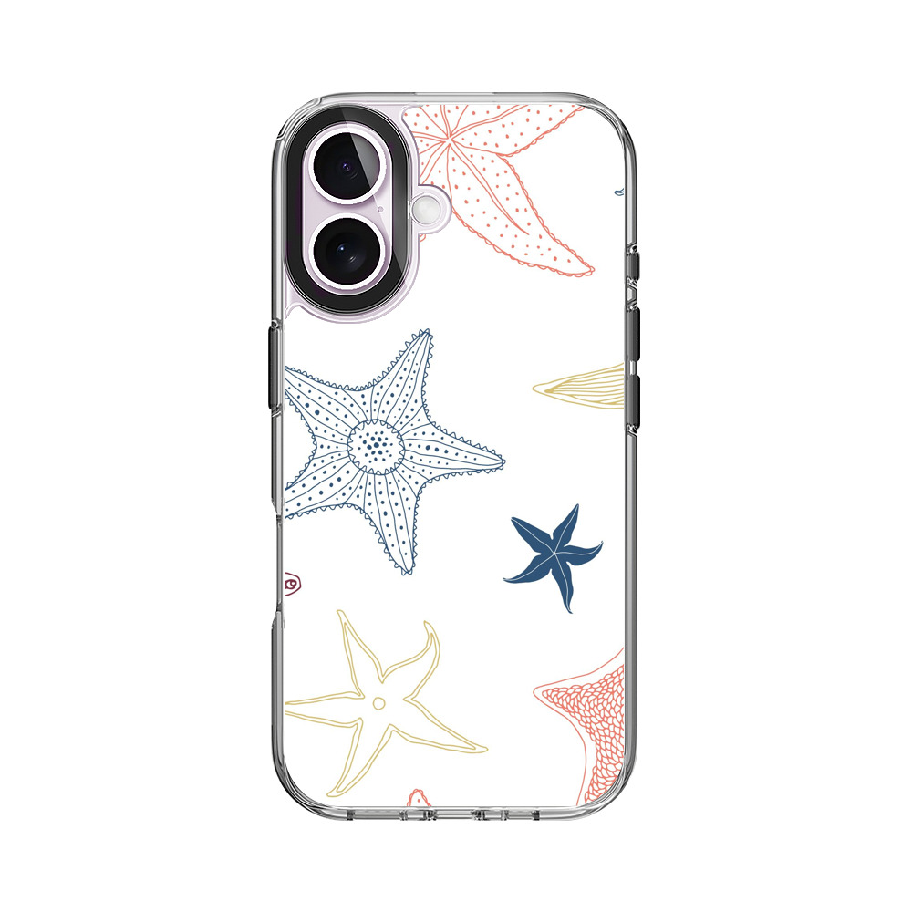 ヒトデのパターン iPhone 17オリジナルケース