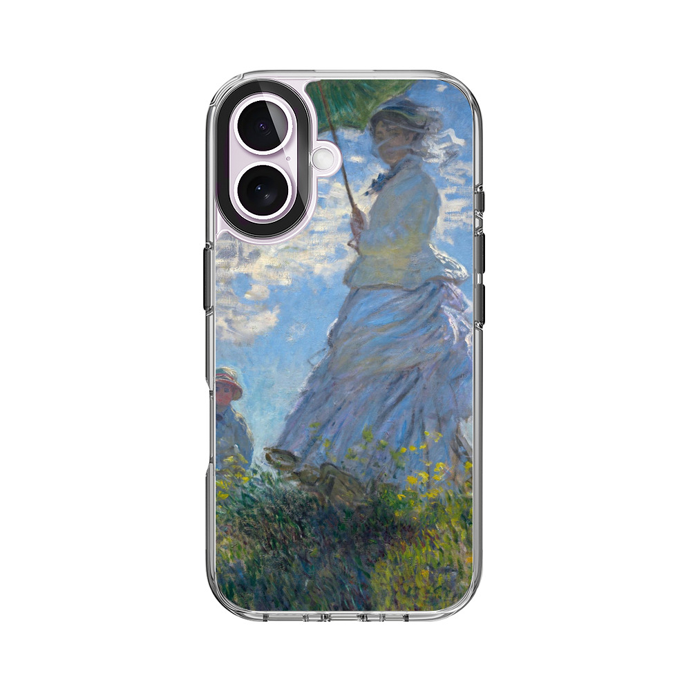 印象派の青空と草花ケース用画像 iPhone 17オリジナルケース