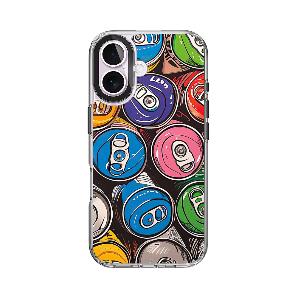 カラフル飲料缶 iPhone 17オリジナルケース