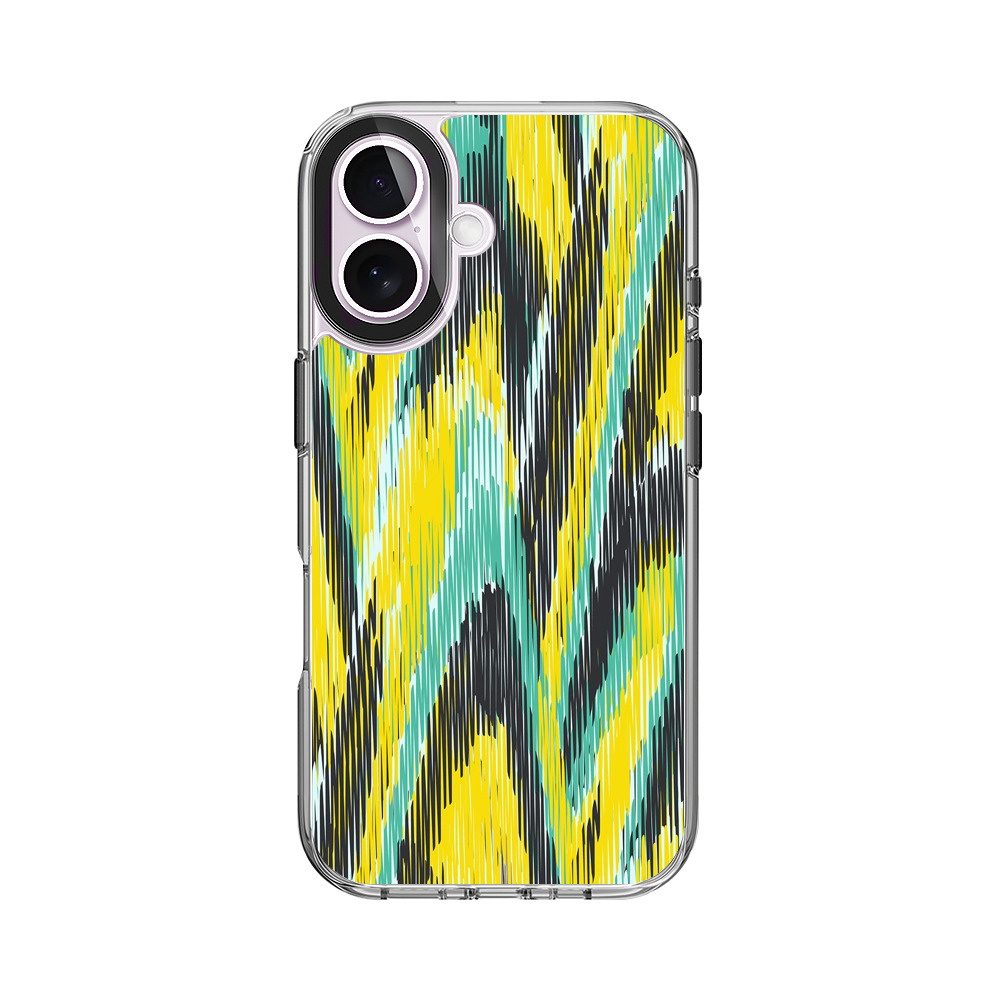 カラフルな抽象模様 iPhone 17オリジナルケース