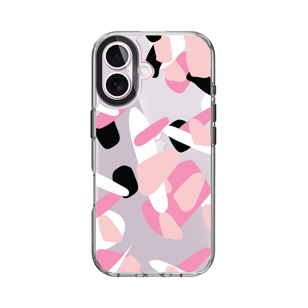 カラフルな抽象模様 iPhone 17オリジナルケース