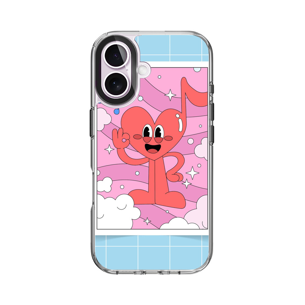 カラフルなキャラクターたち iPhone 17オリジナルケース