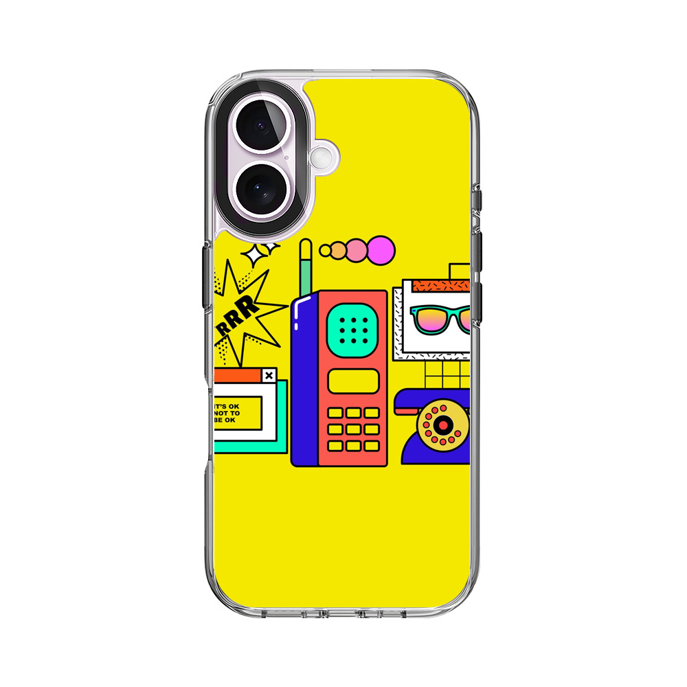 カラフルなレトロガジェット cellular-phone カラフルなレトロガジェット cellular-phone