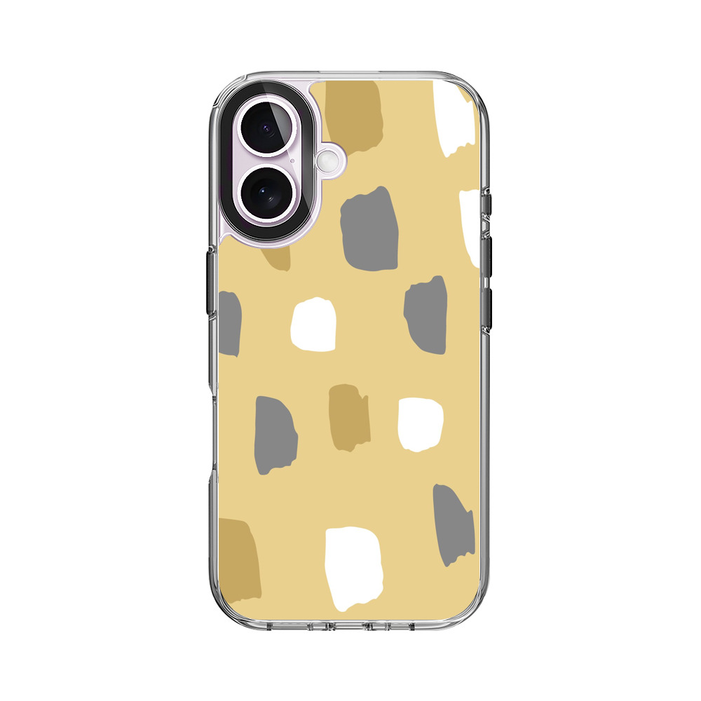 カラフルな抽象的なブラシストロークパターン iPhone 17オリジナルケース