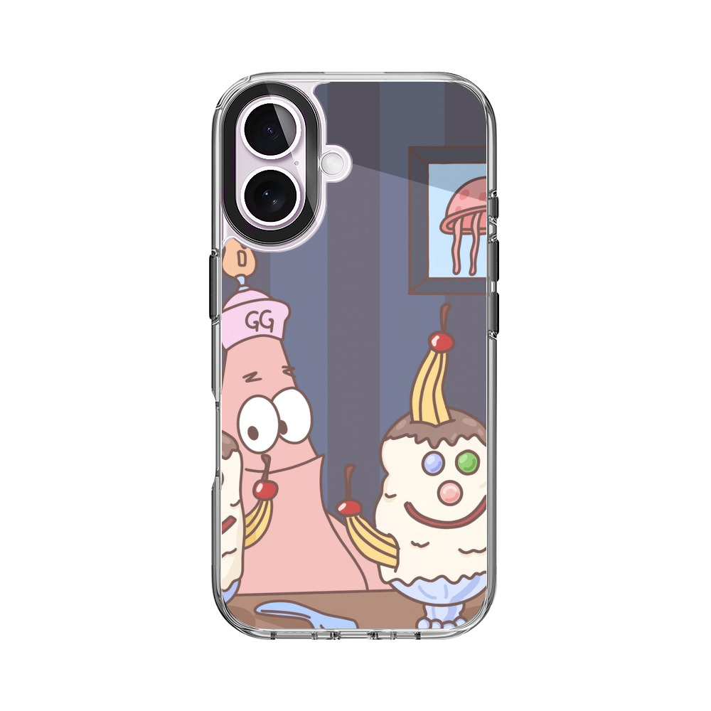 かわいいアイスキャラ iPhone 17オリジナルケース