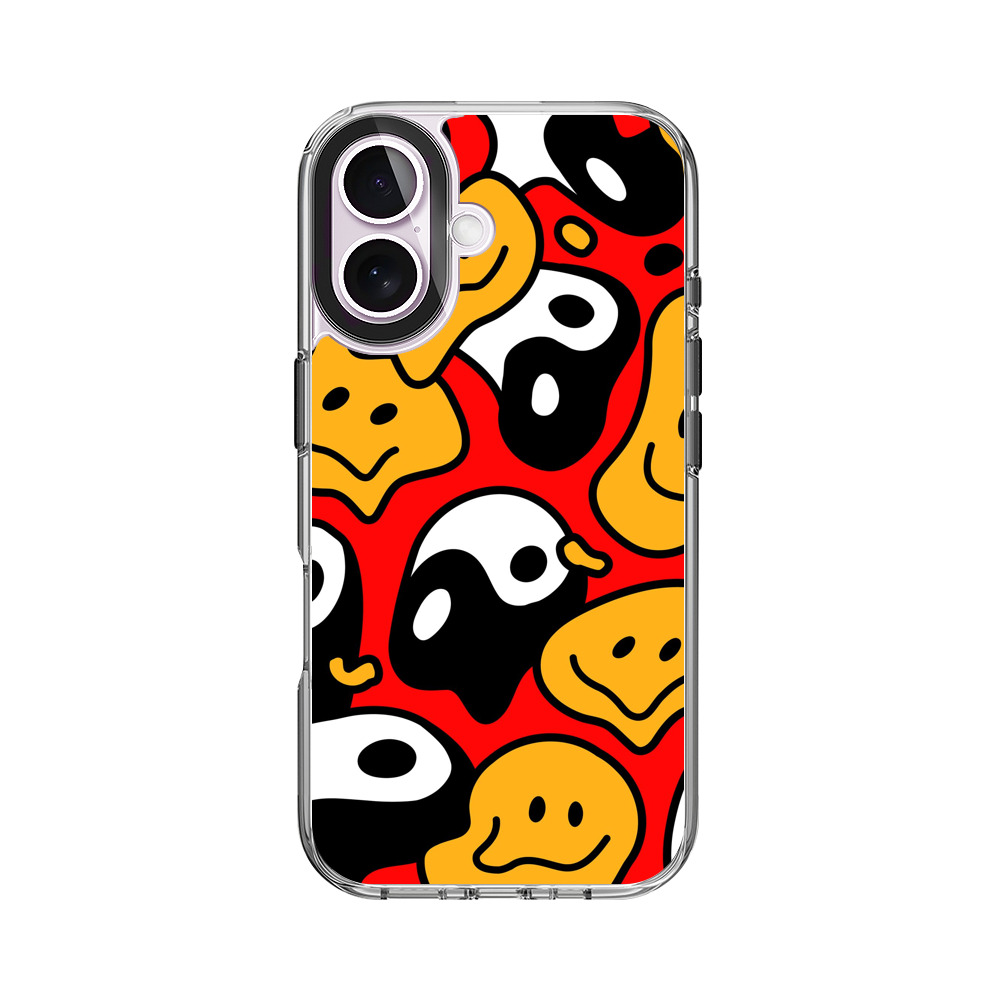 かわいいゴーストパターン iPhone 17オリジナルケース