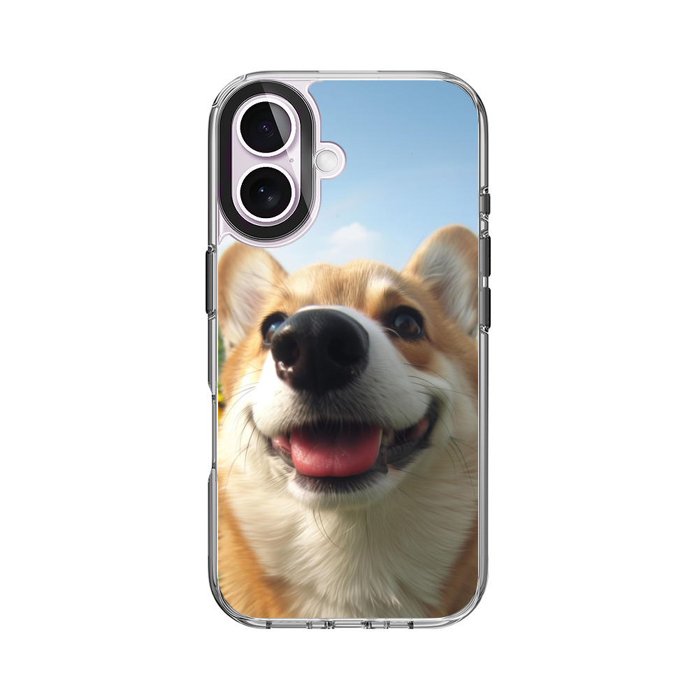 笑顔のコーギー犬 iPhone 17オリジナルケース