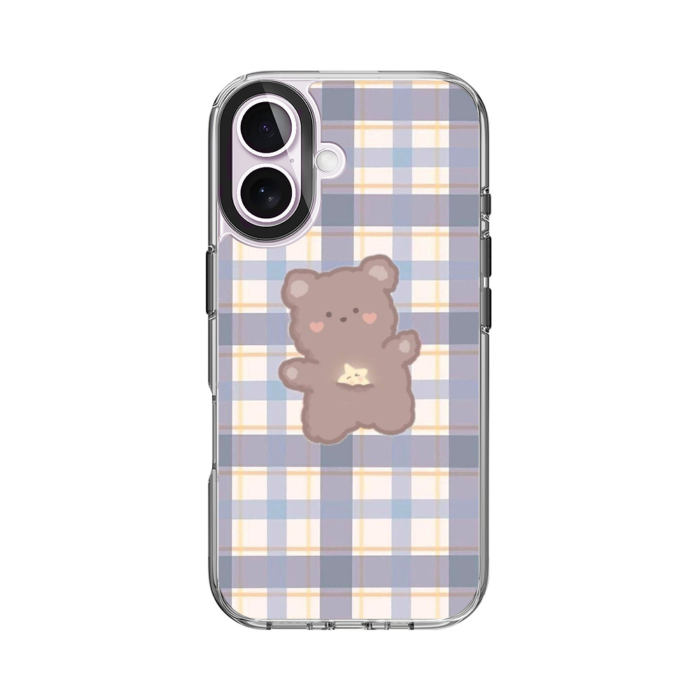 かわいいクマのイラスト iPhone 17オリジナルケース